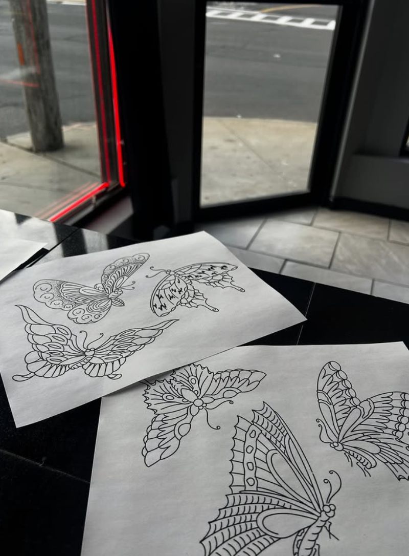Tattoo flash designs